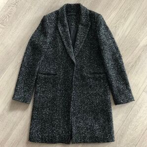 ZARA WOMAN ザラ チェスターコート スペイン製 ツィードコート スペイン製 Mサイズ