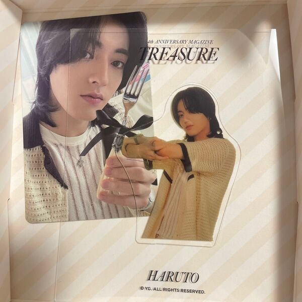 TREASURE TP4U together kit トレカ MAGAZINE 4周年 ハルト キット