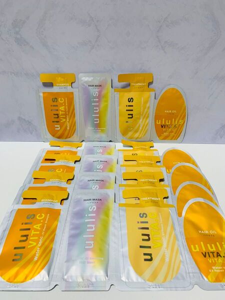 ululis ウルリス ビタシー ウォーターコンク EX シャンプー ヘアマスク トリートメント ヘアオイル トライアル 5セット