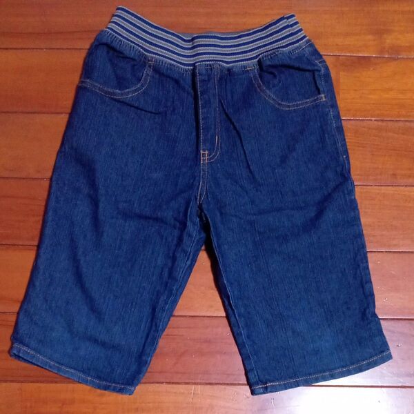 ハーフパンツ デニムハーフパンツ デニム デニムパンツ キッズ140