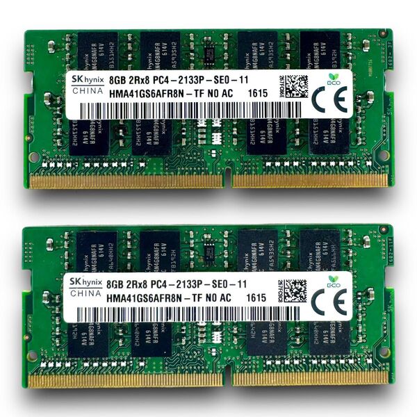M-309 SK hynix ノートPC 換装・増設用メモリ S.O.DDR4-2133 8GB×2枚セット