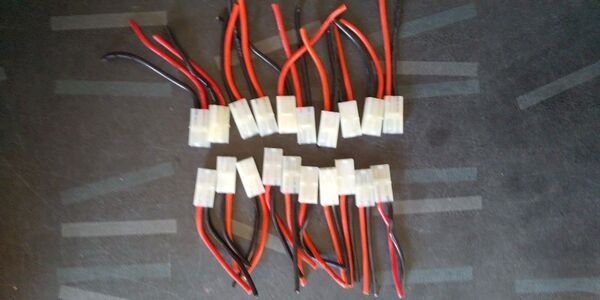 ラジコン用タミヤ型コネクター(オス20個)