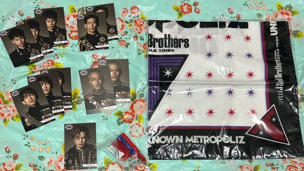 三代目 J Soul Brothers / 2017年 UNKNOWN METROPOLIZ バンダナ くし ローソンくじカード