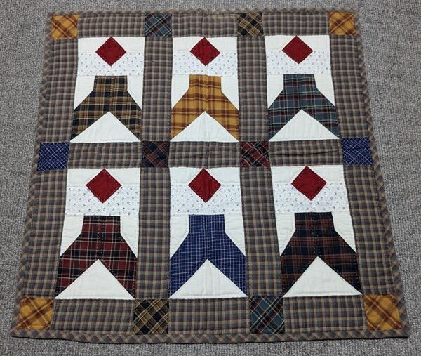 パッチワーク ハンドメイド ミニタペストリー