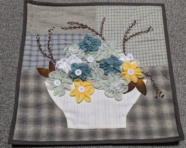 パッチワーク ハンドメイド ミニタペストリー
