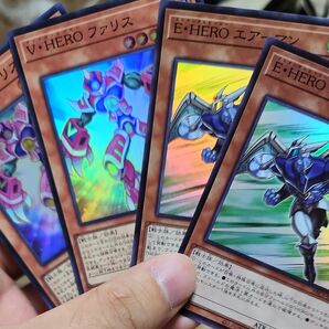 E・HEROエアーマンSR+ファリスSR 同時購入割引 状態◎ 非喫煙