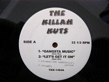 送料無料！LPレコード★THE KILLAH KUTS★SIDE A☆GANGSTA MUSIC・LET'S GET IT ON★SIDE B☆TAKE YOU HOME/JUST BLAZE★_画像5