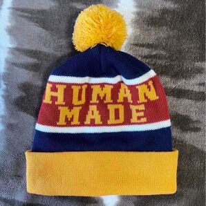 HUMAN MADE ヒューマンメイド ポンポン ボンボン ニット帽 ビーニー