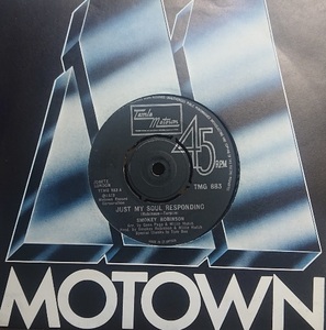 ☆特選☆SMOKEY ROBINSON/JUST MY SOUL RESPONDING'1973UK MOTOWN7INCH