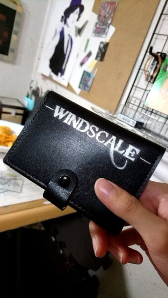WINDSCALE 手帳型メモ帳 非公式 訳あり