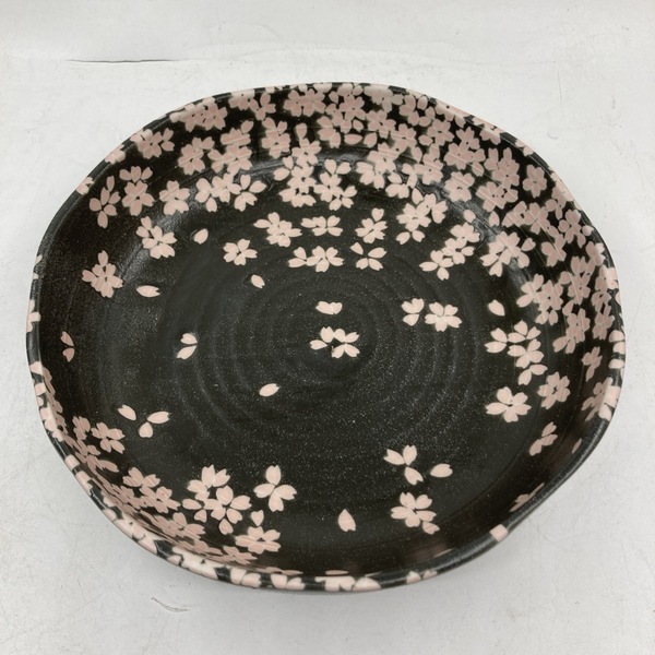 宇野千代 桜 大皿 大盛鉢 陶器 桜柄 花柄 食器 和食器 ★K2600T4