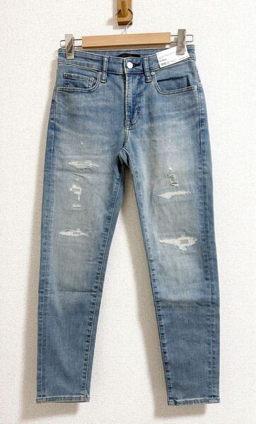新品!UNIQLO ウルトラストレッチスキニーフィットジーンズ ダメージ W28/ユニクロ U C アメリカンイーグル AMERICAN EAGLE ジェギング