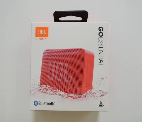 JBL 公式 GO ESSENTIAL レッド ポータブルスピーカー Bluetooth ワイヤレス IPX7防水 /送料込み