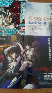 プレイステーション2ソフト「真・女神転生Ⅲ」ゲーム雑誌切り抜き57枚+綴じ込み冊子1冊