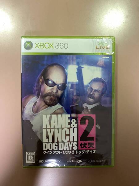 送料無料 新品未開封 Xbox360★ケインアンドリンチ2 ドッグ・デイズ★New☆Kane & Lynch 2 Dog days☆import Japan