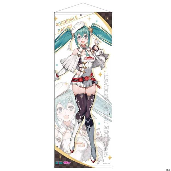 初音ミク タペストリー 等身大 レーシングミク おしゃれ 送料無料 かわいい 萌え グッズ 2023 GTプロジェクト