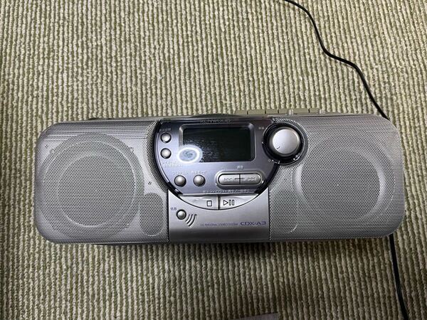 《送料無料》KENWOOD CDX-A3 ケンウッド ラジカセ 動作確認済 CD カセット ラジオ