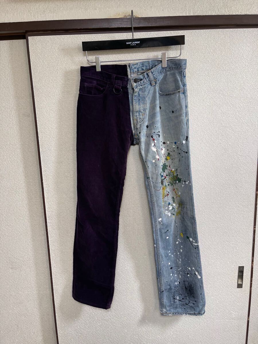 交渉ありNUMBER (N)INE ドッキングパンツ サンプル 交渉ありNUMBER (N)INE ドッキングパンツ サンプル