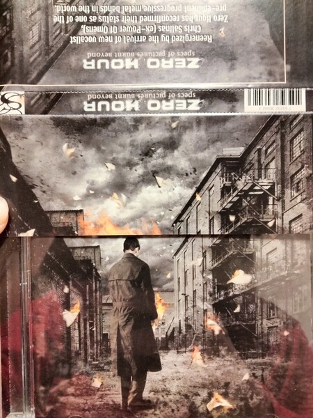 Zero hour ゼロアワー プログレ メタル HM specs of pictures burnt beyond
