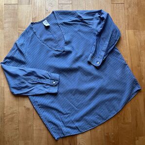 NO CONTROL AIR ノーコントロールエアー コットンキュプラ シャツプルオーバーサイズ38