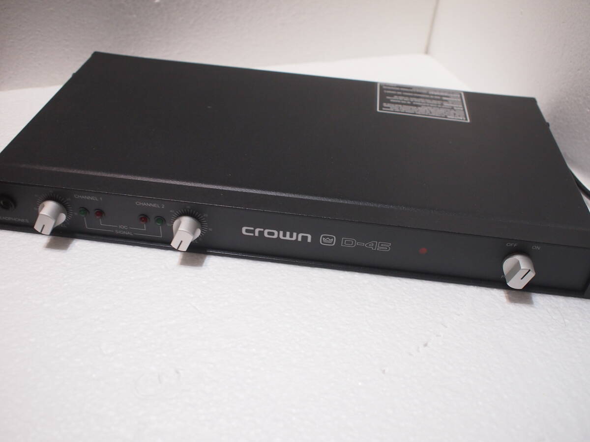 Yahoo!オークション -「クラウンd-45」(オーディオ機器) の落札 Yahoo!オークション -「クラウンd-45」(オーディオ機器) の落札