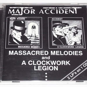 送料無料 希少 中古 CD MAJOR ACCIDENT メジャーアクシデント Massacred Melodies and A Clockwork Legion CAPTAIN Oi AHOY 27 PUNK