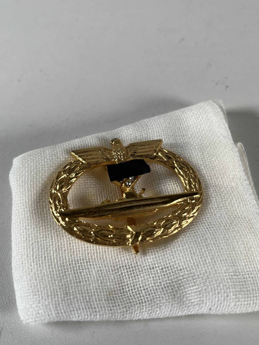 ＢＷドイツ軍/連邦軍＊海軍＊１９５７年制定＊封鎖戦突破戦功章（実物） BWドイツ軍/連邦軍＊1957年制定＊襟用騎士鉄十字勲章