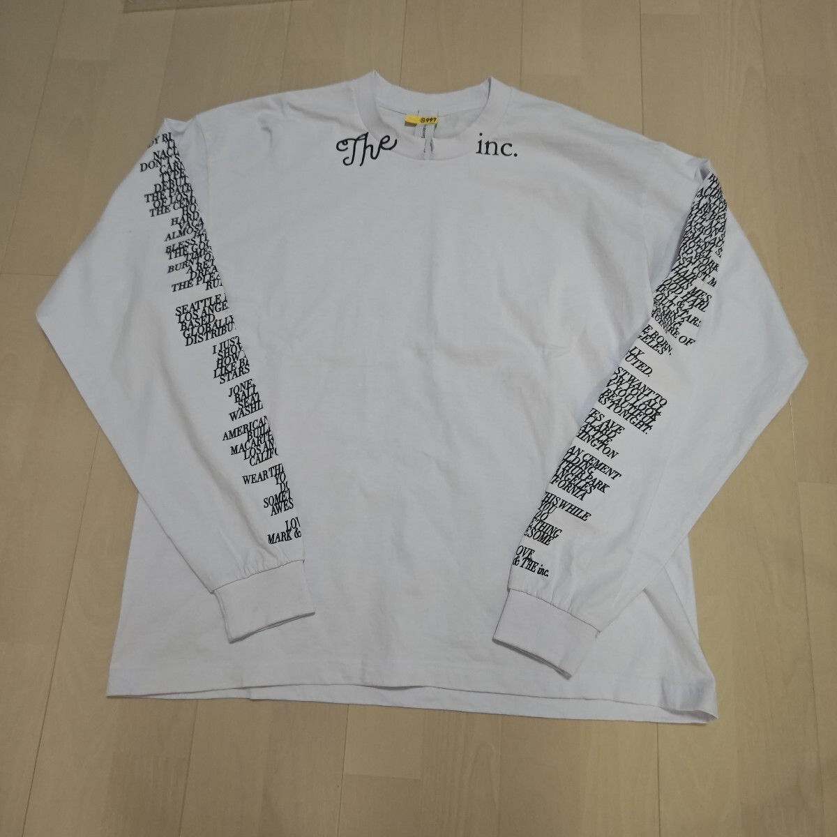 【美品】the incorporated　 ロンT　長袖　サイズL クリーニング