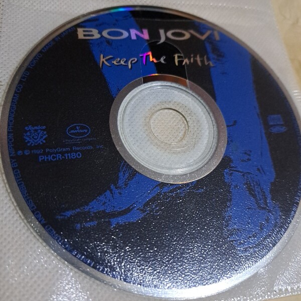 ボン・ジョヴィ BON JOVI Keep The Faith CD ディスクのみ