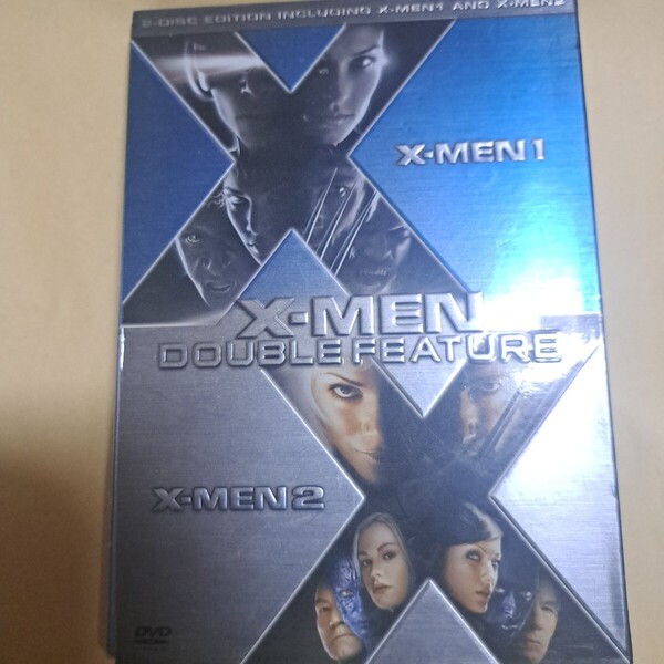 X-MEN1&2 DVDダブルパック DVD 2枚組 パトリック・スチュワート、ヒュー・ジャックマン