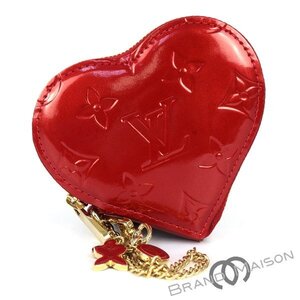 Aランク【ルイ・ヴィトン】ポルト・モネ・クール/M93562/ヴェルニ/ハート/ポムダムール/コインケース/小銭入れ/LOUIS VUITTON