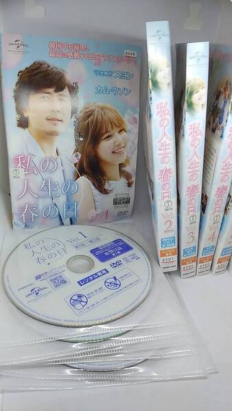 DVD 私の人生の春の日 全12巻セット レンタル落ち ケース無し