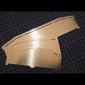 新品未開封 one or eight FBb 真鍮 5T9b 五徳 専用 風防 ゴールド 1セット オンオアエイト 5T9i スノーピーク フラットバーナー 5T9 風防