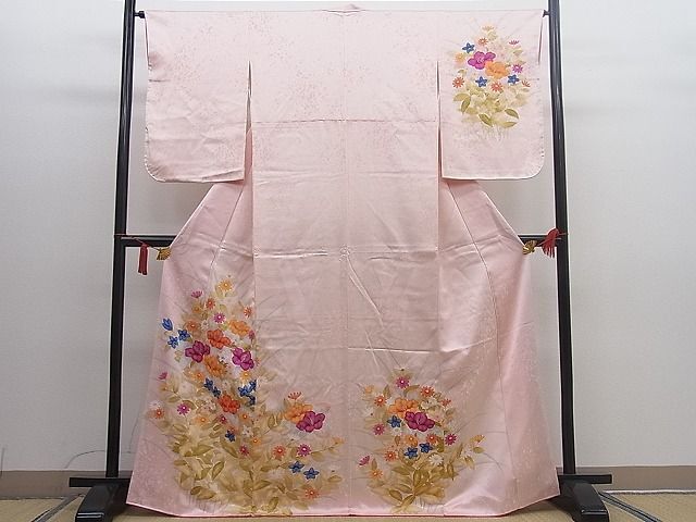 楽天市場】仕立て付き 総刺繍正絹訪問着 h-945 尾峨佐染繍 新品