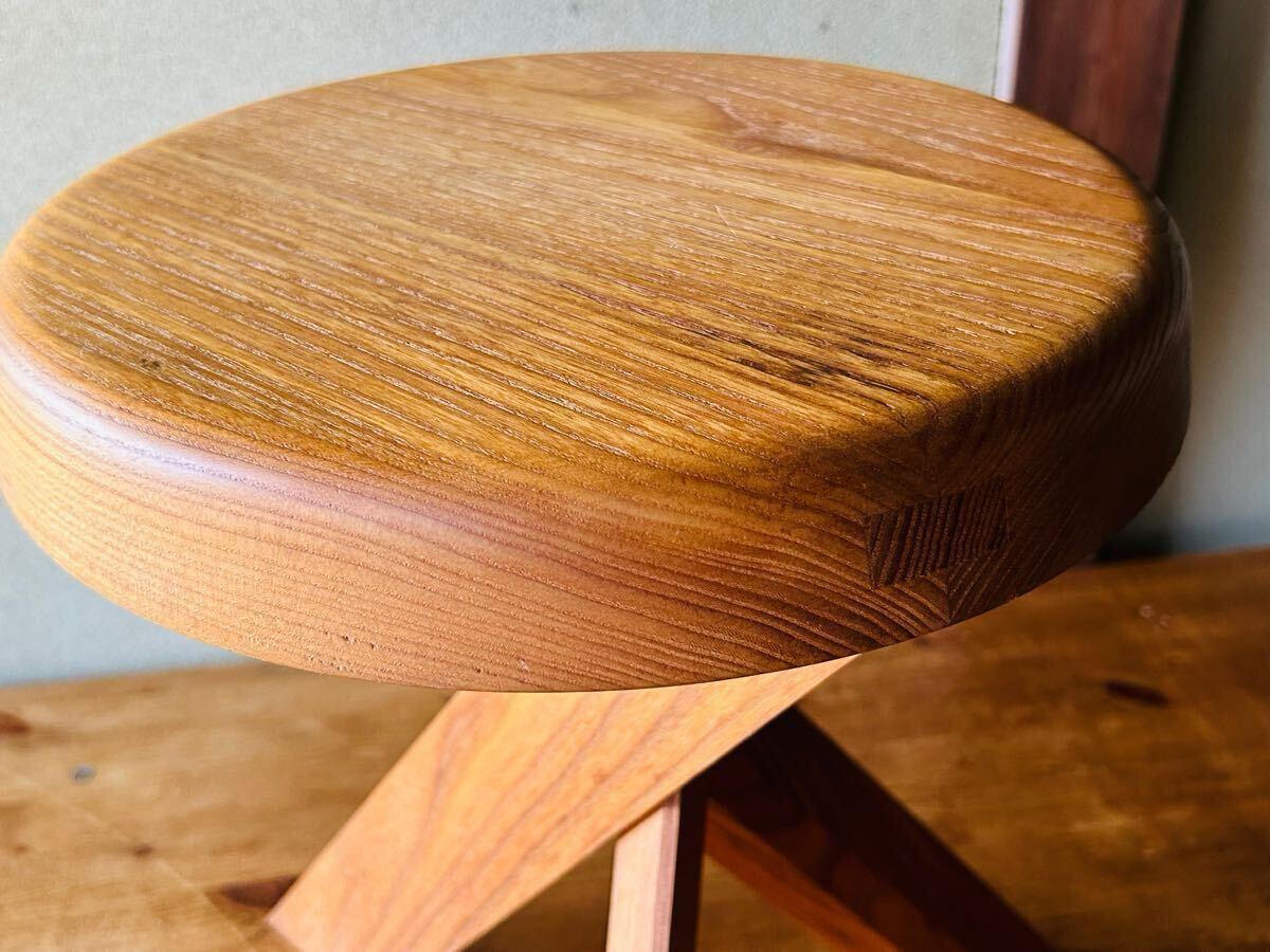 Pierre Chapo ピエール シャポー超レア Three reg stool s31 ② Pierre Chapo ピエール シャポー超レア Three reg stool s31 ②