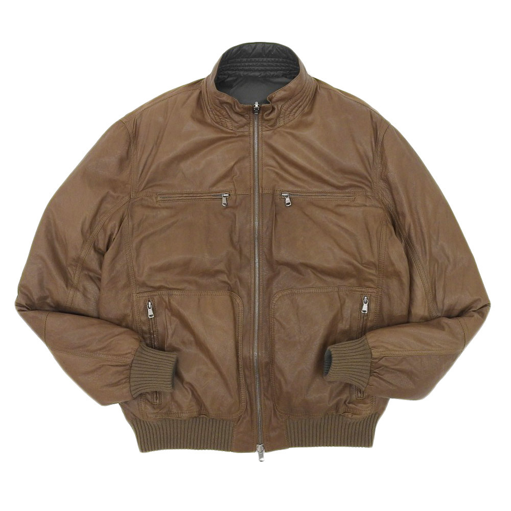 Yahoo!オークション -「brunello cucinelli レザージャケット