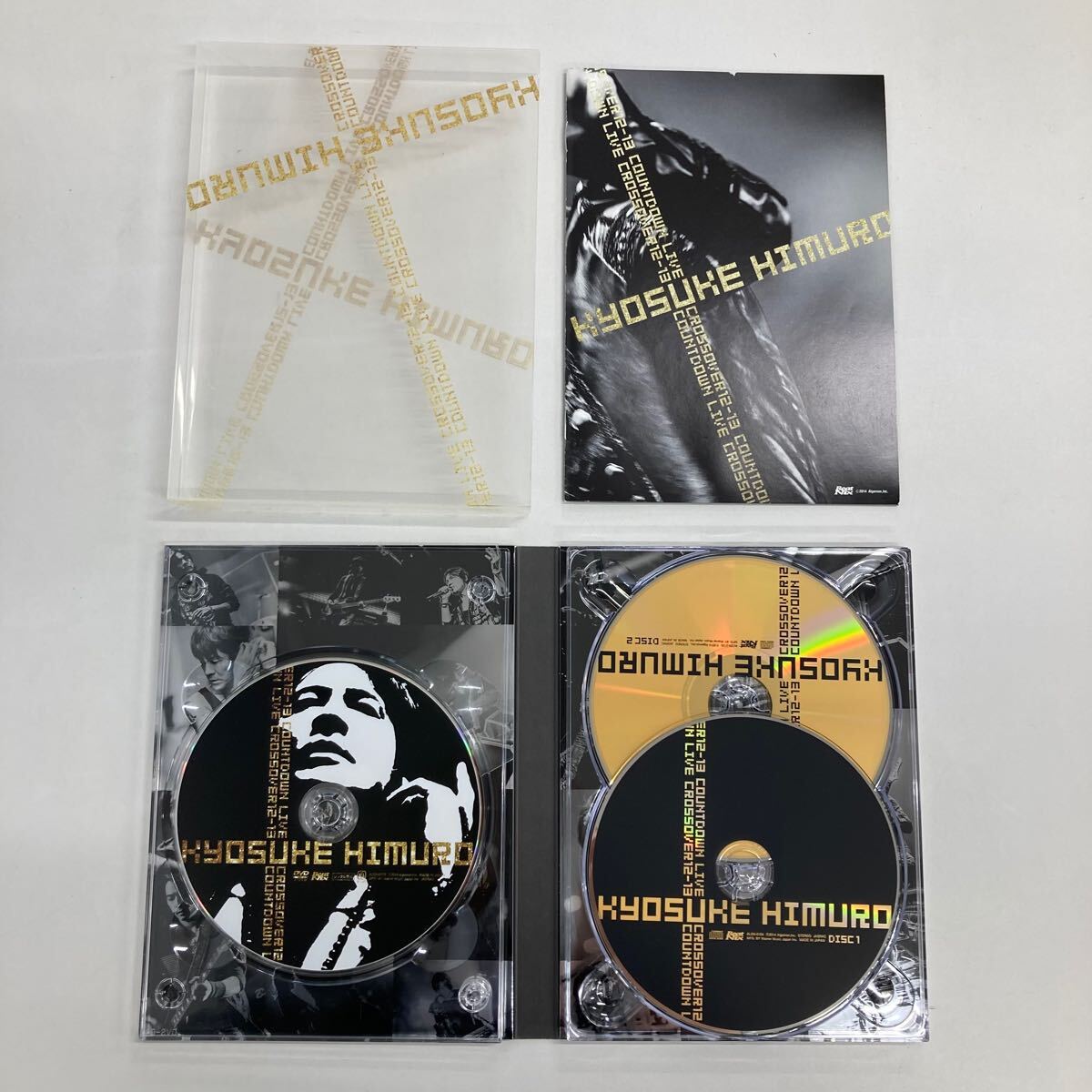 氷室京介 CROSSOVER 12-13 DVD 1枚+CD 2枚