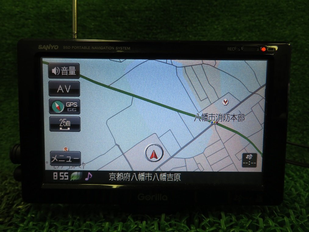 概要 ワンセグチューナー内蔵ＳＳＤポータブルナビゲーション NV-SB541DT | カーナビ・カーオーディオ（三洋） | Panasonic