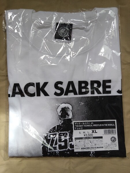 新日本プロレス/ザック・セイバーJr. THE TECHNICAL WRESTLER IN THE WORLD Tシャツ XLサイズ