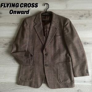 Onward FLYING CROSS ジャケット チェック柄 テーラード