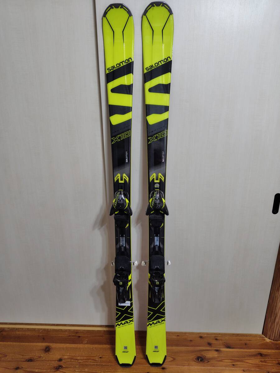サロモン Salomon X-Max X10 169cm スキー 板 黒/黄 ウィンター