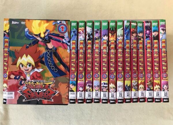 遊☆戯☆王SEVENS 1〜14全巻完結 遊戯王 14巻セット 全巻セット 管理番号10458 DVD レンタル落ち 遊戯王 セブンス セブンズ