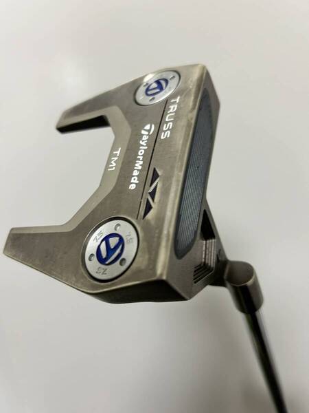 別売トラス用パターカバー付き テーラーメイド TRUSS トラス TM1 パター スチールシャフト 【34】