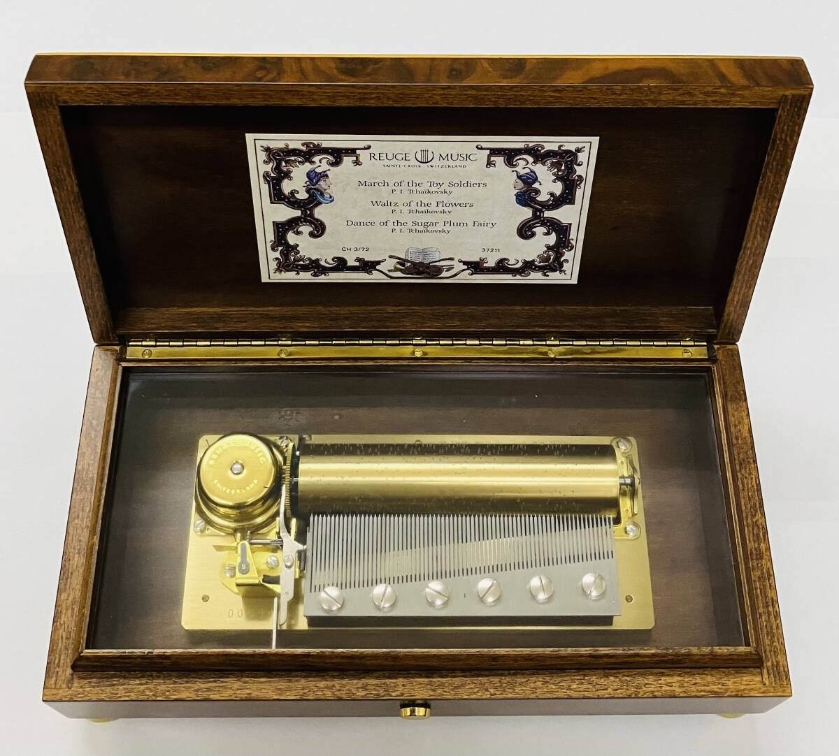 REUGE MUSIC オールゴール 音出しOK ジャンク(140s)|家具 REUGE MUSIC オールゴール 音出しOK ジャンク(140s)|家具