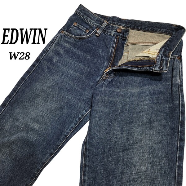 EDWIN エドウィン X-JEANS 405 ストレート ジーンズ デニムパンツ 極太 ゆるダボ オーバーサイズ ビッグシルエット 90s