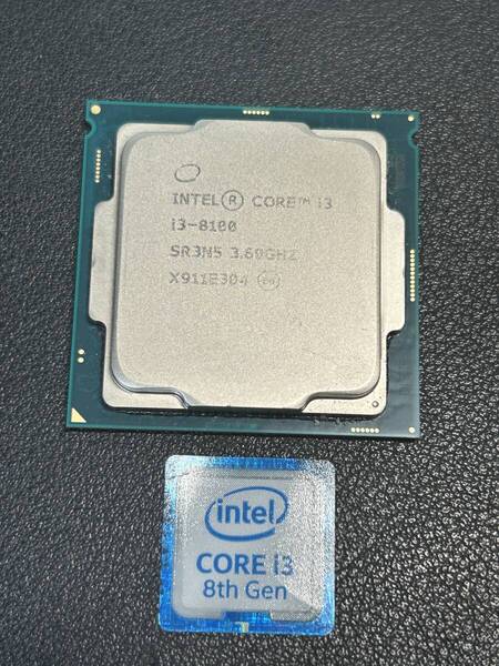 #3 intel CPU 第8世代 Core i3 8100 3.60GHz LGA1151 ■動作確認品 ■送料無料