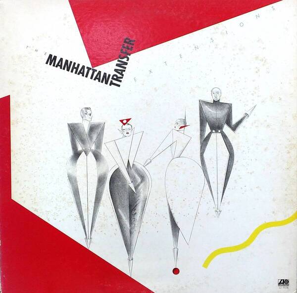 匿名・送料無料! マンハッタン・トランスファー/The Manhattan Transfer LPレコード「エクステンションズ/Extensions」