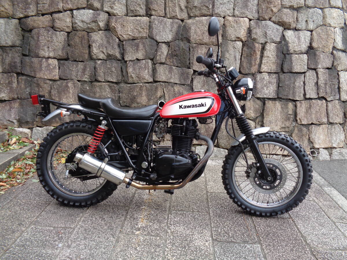 岡山発 250TR BJ250F ビンテージオフロード VMX カスタム 実動 岡山発 250TR BJ250F ビンテージオフロード VMX カスタム 実動