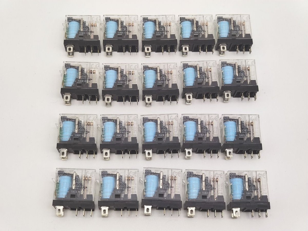 20個セット 中古 オムロン OMRON G2R-1-SN 24VDC