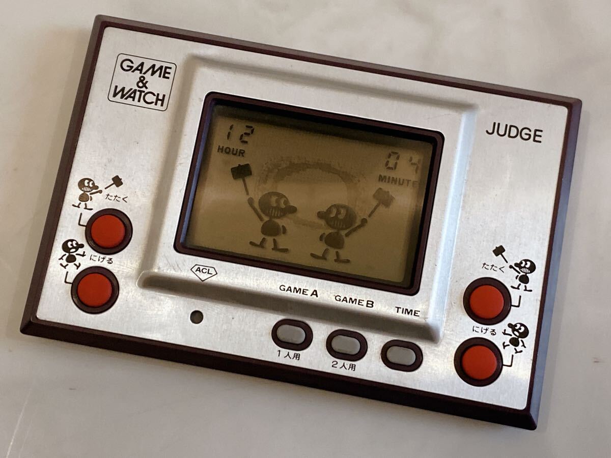 Yahoo!オークション -「ゲームウォッチ ジャッジ」(ゲーム Yahoo!オークション -「ゲームウォッチ ジャッジ」(ゲーム